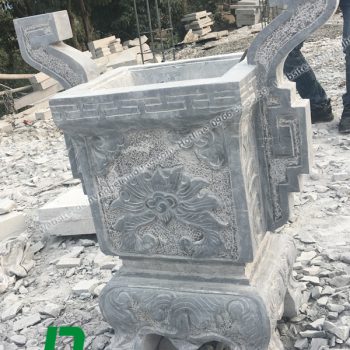 Mẫu lư hương đá XLH-03