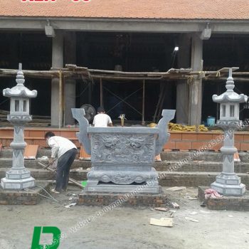 Mẫu lư hương đá XLH-06