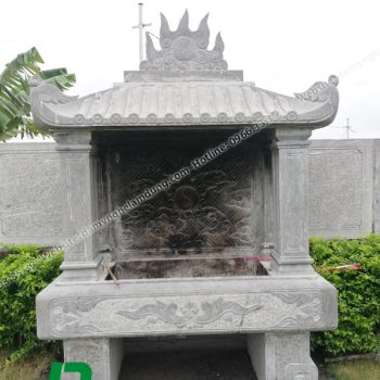 Mẫu lư hương đá XLH-09