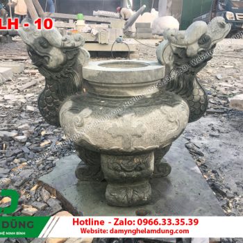 Mẫu lư hương đá XLH-10