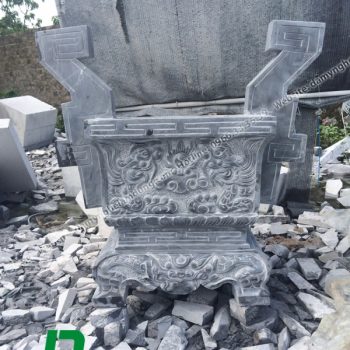 Mẫu lư hương đá XLH-15