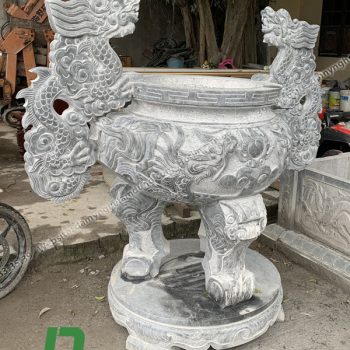 Mẫu lư hương đá XLH-20