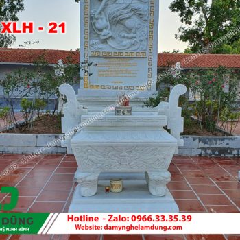 Mẫu lư hương đá XLH-21