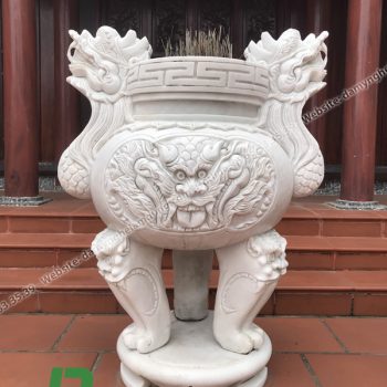 Mẫu lư hương đá XLH-25
