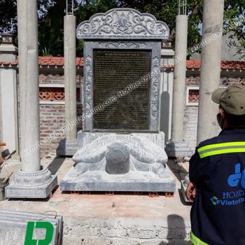 Mẫu rùa đội bia đá đẹp XBD-14