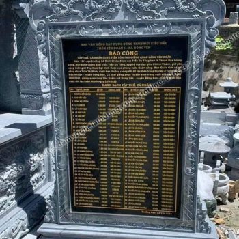 Mẫu bia đá đẹp XBD-29